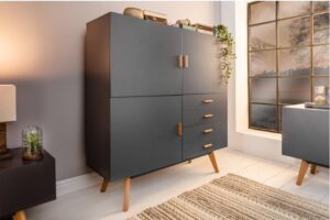 Designer chest of drawers in Scandinavian style