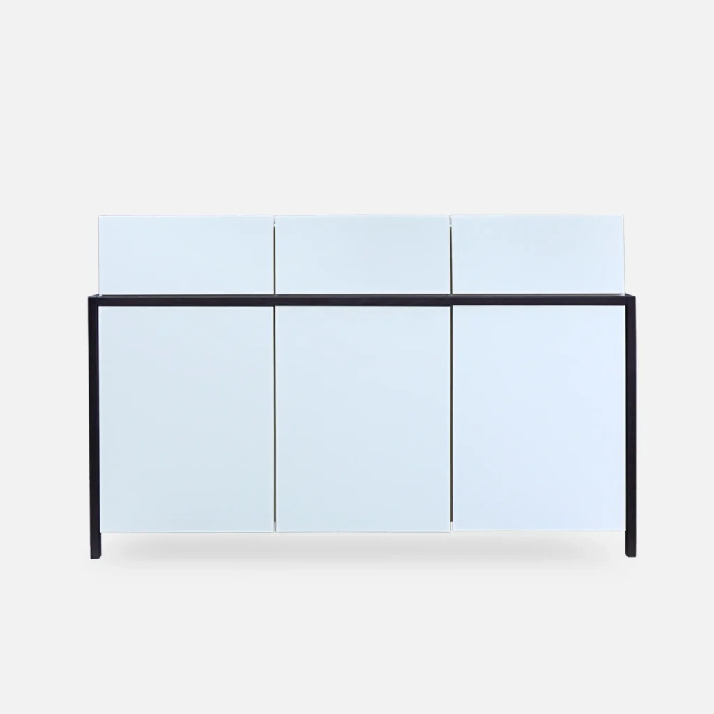 Designerska komoda drewniana na nóżkach BOSTON I (1)