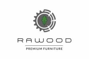 RaWood logo find us on https://www.facebook.com/RaWoodpl/