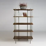 Regal aus massivem Holz für Bücher HEGEL