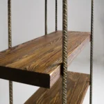 Regal aus massivem Holz für Bücher HEGEL