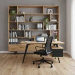 biurko z dębowym blatem VITA II