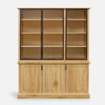 kredens z litego drewna do salonu jadalni MARINO