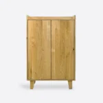 Eichenholzbar für Getränke für Wohnzimmer oder Arbeitsbüro NESS