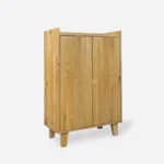 Eichenholzbar für Getränke für Wohnzimmer oder Arbeitsbüro NESS