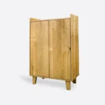 Eichenholzbar für Getränke für Wohnzimmer oder Arbeitsbüro NESS