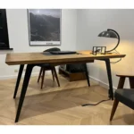 Biurko VITA III z szufladą podblatową olej dąb antyczny (7)