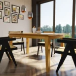 Stół drewniany DANTE - wizualizacja