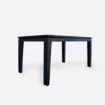 Stół dębowy DANTE - lakier czarny