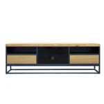 Szafka z litego dębu pod telewizor