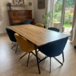 stół z dębowym blatem VITA III 215x100 (1)