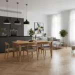 rozkładany dębowy stół MOVA