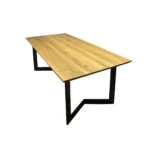 Eichentisch mit Metallbeinen im Loft-Stil GOVER