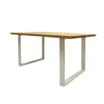 Nowoczesny skandynawski  stół dębowy do jadalni BRITA