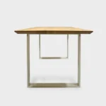 Nowoczesny skandynawski  stół dębowy do jadalni BRITA