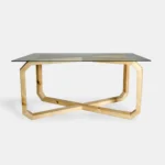 Designerski stół ze szklanym OMNIS