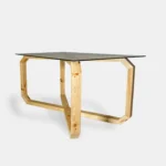 Designerski stół ze szklanym OMNIS