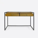 Industrielles Schreibtisch aus Massivholz mit Schubladen für das Arbeitsbüro