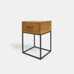 Szafka nocna z litego drewna loft do sypialni MERIS