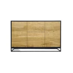 Die Eichenholzkommode ADEO III im industriellen Loft-Stil