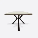 Nowoczesny industrialny stół do jadalni VERDA