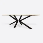 Nowoczesny industrialny stół do jadalni VERDA