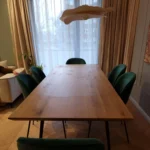 stół dębowy VITA II z dostawkami - realizacja