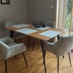 stół z dębowym blatem vita II naturalny półmat (2)