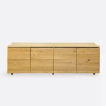 Eichenkommode mit Regalböden für das Wohnzimmer oder Schlafzimmer CORA