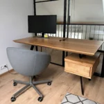 biurko dębowe vita 4 dębowy front szuflady(1)