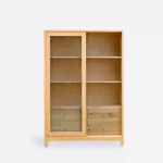 Moderne Vitrine mit Glas-Schiebetüren COSTA