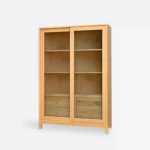 Moderne Vitrine mit Glas-Schiebetüren COSTA