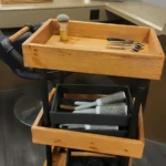 industrialny wózek fryzjerski realizacja