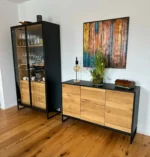 dębowa industrialna komoda ADEO III