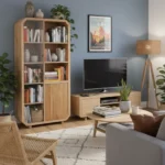 omnis regał z drewna dębowego (4)