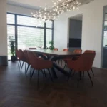 Eichenholz-Lofttisch DEVON I (2)