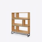 Bücherregal aus Holz LIVO 2 (2)