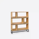 Bücherregal aus Holz LIVO 2 (3)