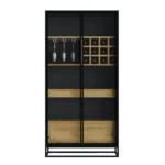 Spirituosenschrank aus Eiche Bar NEMIR I – Bild 2