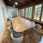 TERIN Konferenztisch Eiche nussbaum geölt (2)