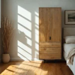 Eichenschrank mit 3 Schubladen im Loft-Stil VITA (5)