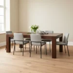 Ausziehbarer Eichentisch THOR II mit Front-Slide (8)